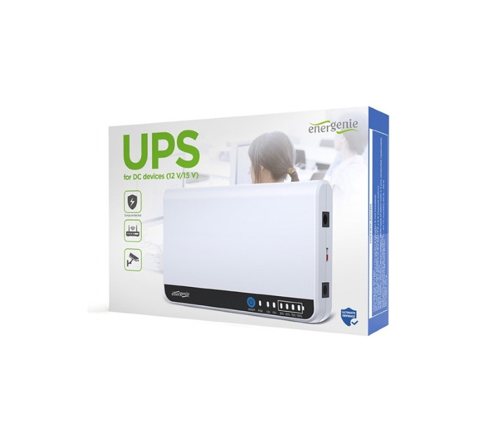 Пристрій безперебійного живлення EnerGenie EG-UPS-DC18, 12V/15V (EG-UPS-DC18)