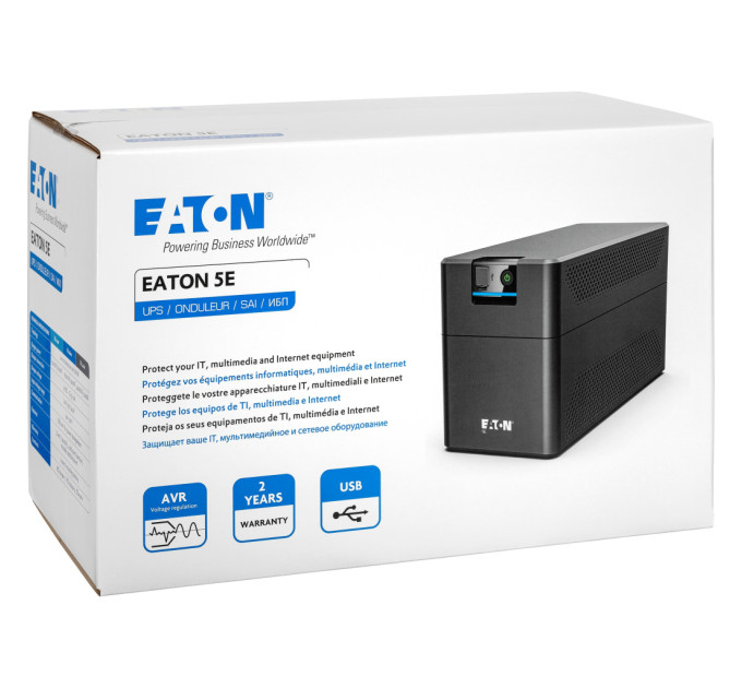 Пристрій безперебійного живлення Eaton 5E1200UD 1200VA (5E1200UD)