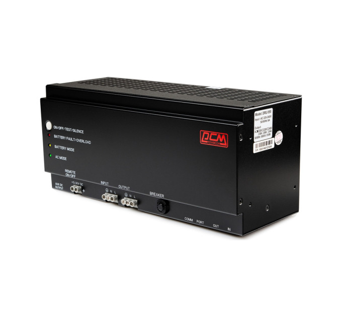 Пристрій безперебійного живлення Powercom DRU850DIN, 510W (DRU850DIN)