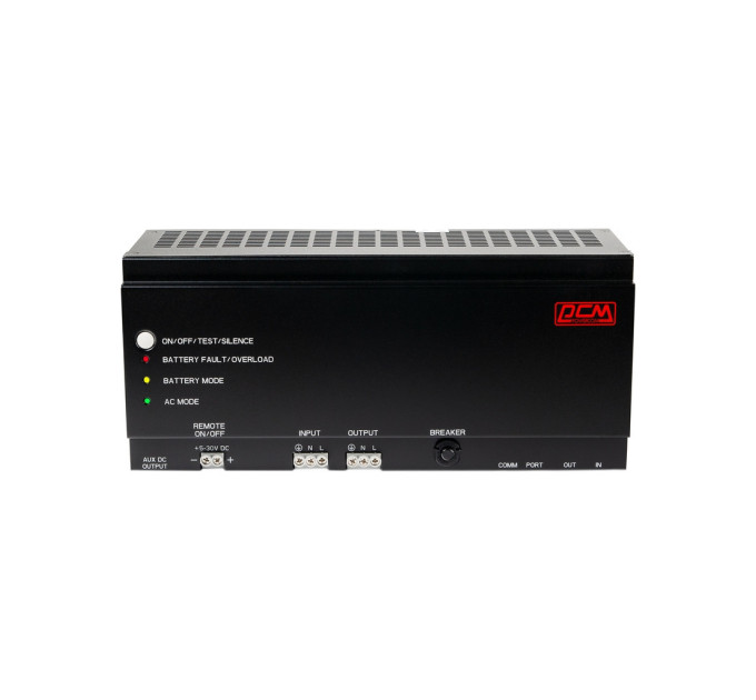 Пристрій безперебійного живлення Powercom DRU850DIN, 510W (DRU850DIN)