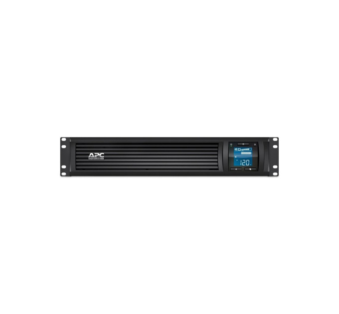 Пристрій безперебійного живлення APC Smart-UPS C 1000VA LCD RM 2U with SmartConnect (SMC1000I-2UC)