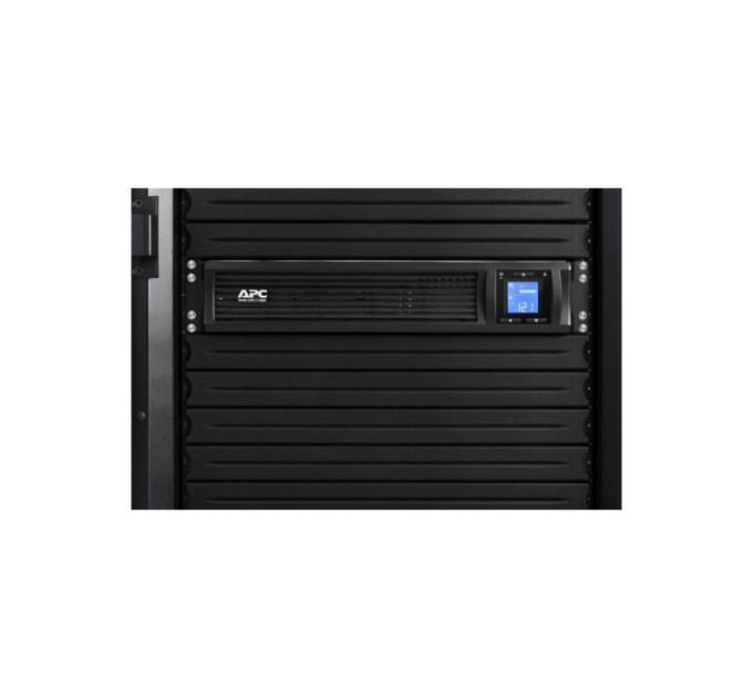 Пристрій безперебійного живлення APC Smart-UPS C 1000VA LCD RM 2U with SmartConnect (SMC1000I-2UC)
