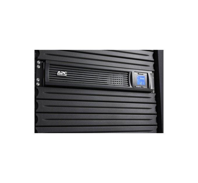 Пристрій безперебійного живлення APC Smart-UPS C 1000VA LCD RM 2U with SmartConnect (SMC1000I-2UC)