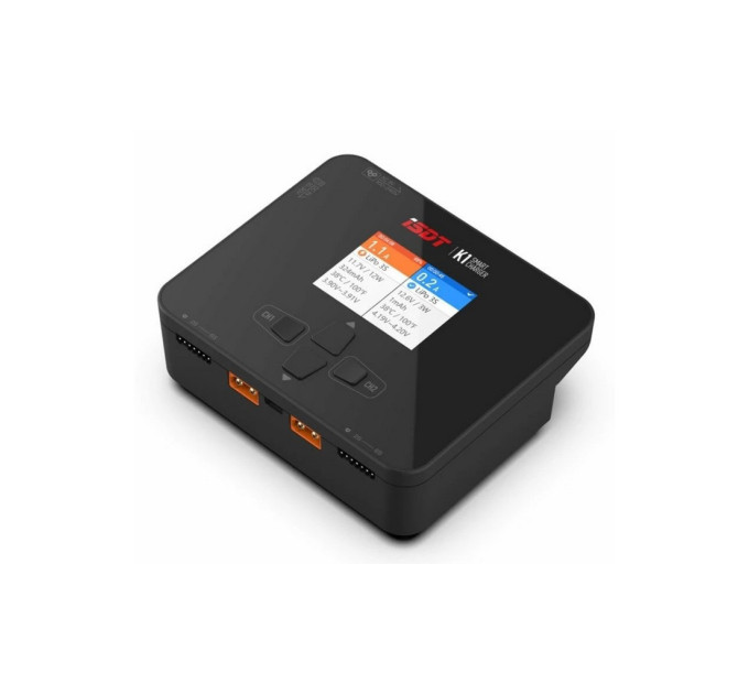 Зарядний пристрій для дрона iSDT K1, 1-6S AC 100W DC 2 x 250W 10A (HP015B-K1)
