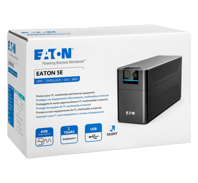 Пристрій безперебійного живлення Eaton 5E900UI, USB (5E900UI)