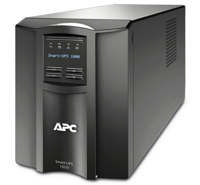Пристрій безперебійного живлення APC Smart-UPS 1000VA LCD SmartConnect (SMT1000IC)