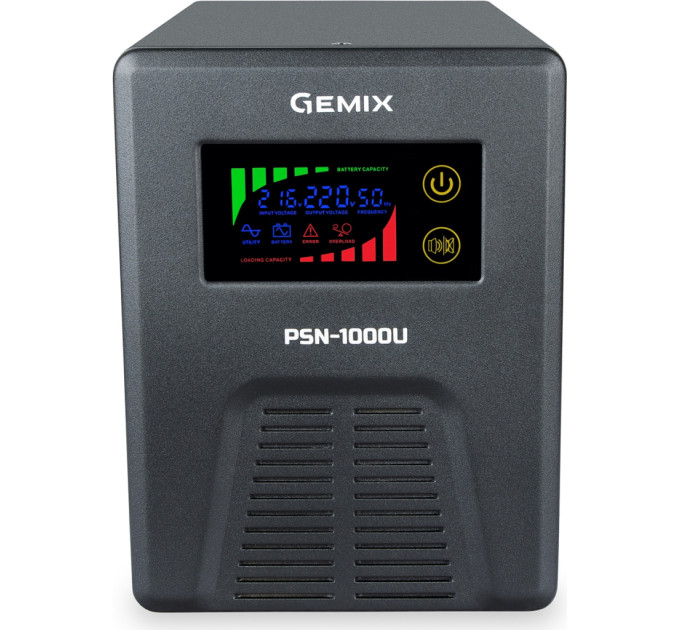 Пристрій безперебійного живлення Gemix PSN-1000U (PSN1000U)