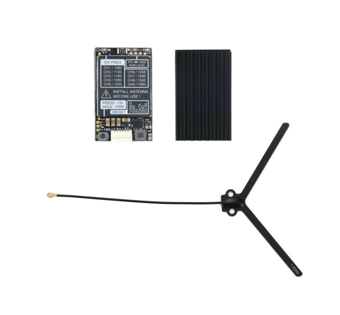 Відеопередавач (VTX) RushFPV 1.3GHz 1.6W 9CH (HP0047.9984)
