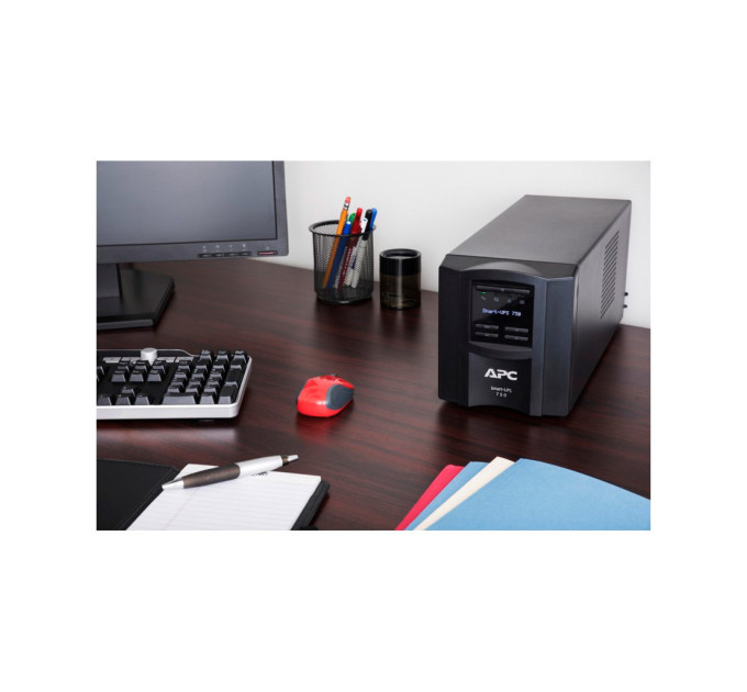Пристрій безперебійного живлення APC Smart-UPS 750VA LCD SmartConnect (SMT750IC)