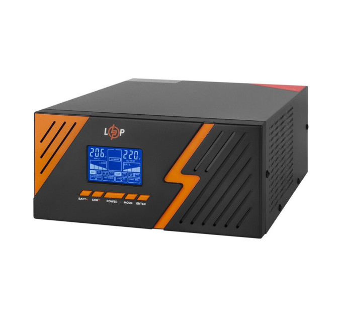 Пристрій безперебійного живлення LogicPower LPM - PSW-1500VA, 1050W, Black (22754)