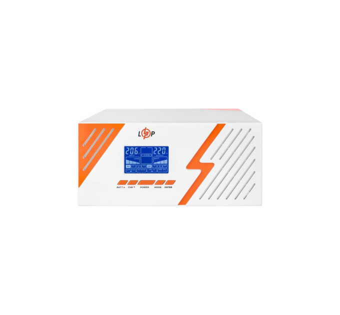 Пристрій безперебійного живлення LogicPower LPM - PSW-1500VA, 1050W, White (22755)