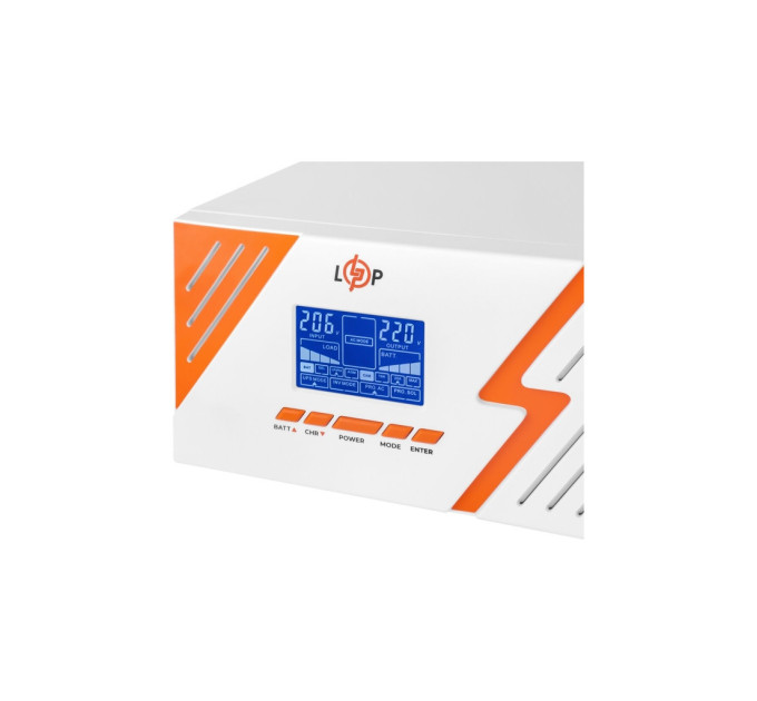 Пристрій безперебійного живлення LogicPower LPM - PSW-1500VA, 1050W, White (22755)