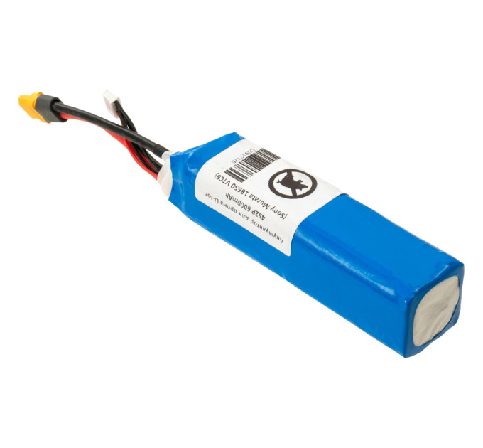 Акумуляторний блок Vinga Li-Ion 4s2Р 6000mAh з балансувальним кабелем Sony Murata 18650 VTC6 (6000BMS/SONY18650)
