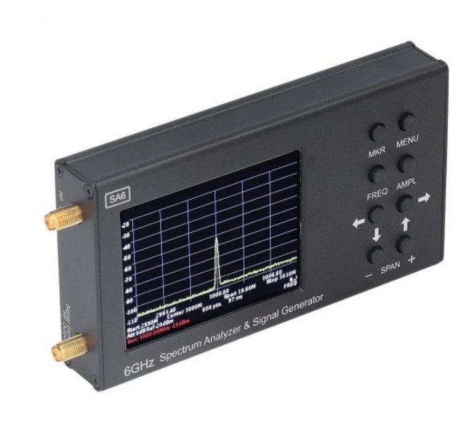 Аналізатор спектра RF SA6 6GHz з трекінг-генератором Nectronix SA6 (HP9915.0352)