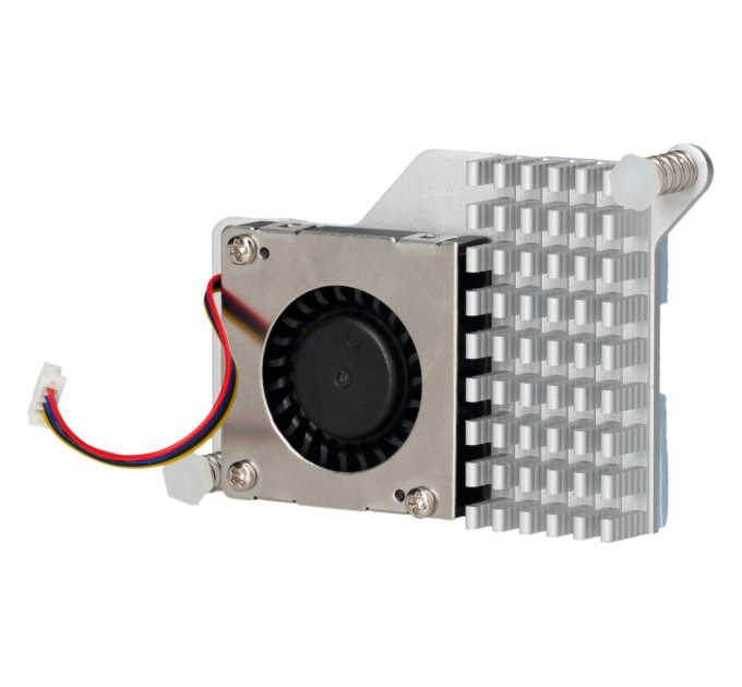 Радіатор охолодження для Мікро ПК Raspberry Pi with fan for Raspberry Pi 5 (SC1148/OFI118)
