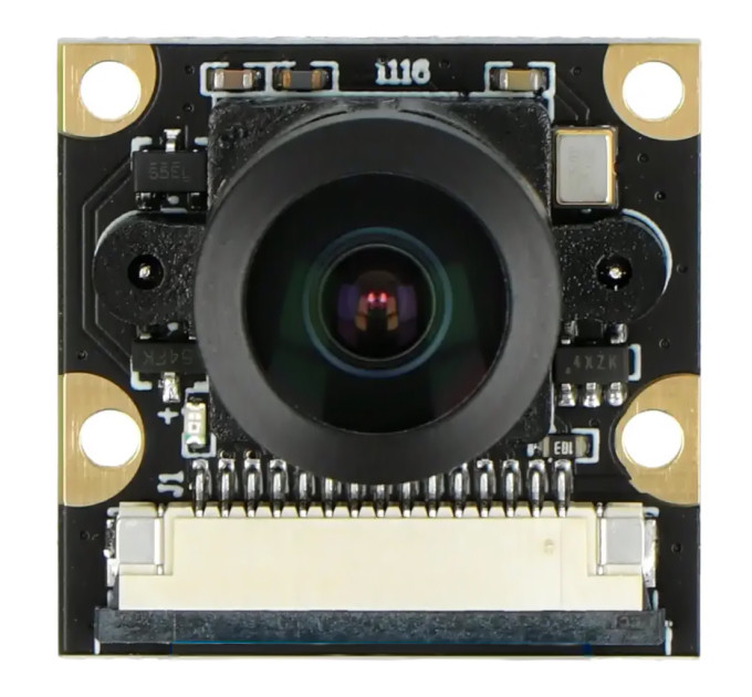 Камера FPV Waveshare RPi Camera (G) for Raspberry Pi OV5647 5MP Wider Field of View Adjustable Focus (10344)