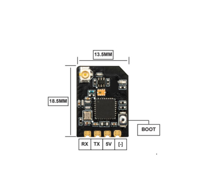 Приймач (RX) RadioMaster DBR1 ExpressLRS 915MHz Receiver (HP0157.0085)