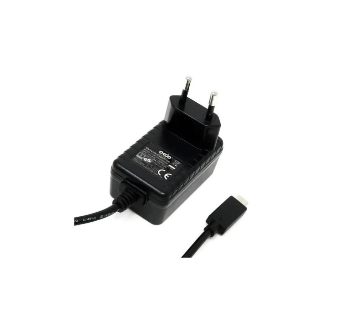 Блок живлення до промислового ПК Raspberry Pi 5В 3A Type C EU for Raspberry Pi 4 (104045)