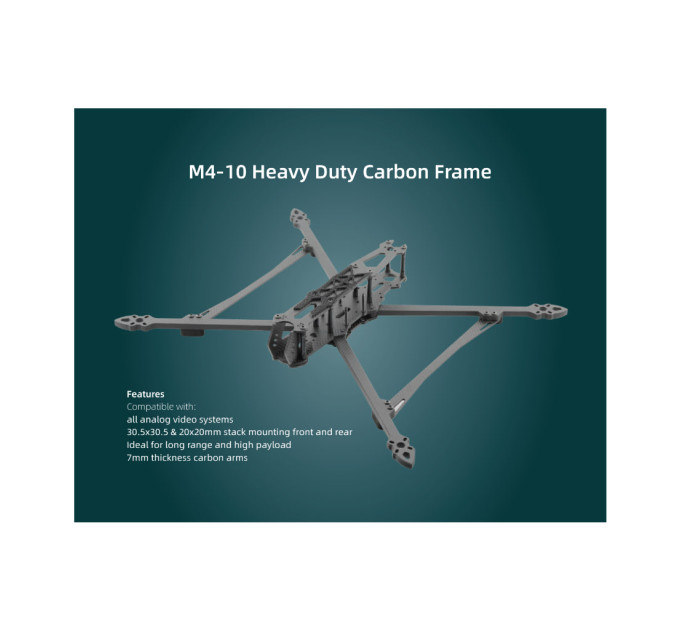 Рама для дрона Hobbyporter M4-10 (HP0215.0008)