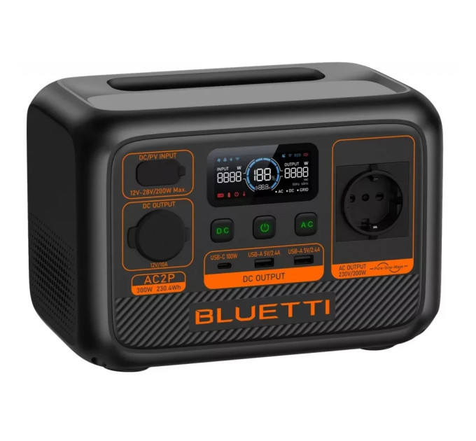 Зарядна станція BLUETTI AC2P 300W (AC2P)
