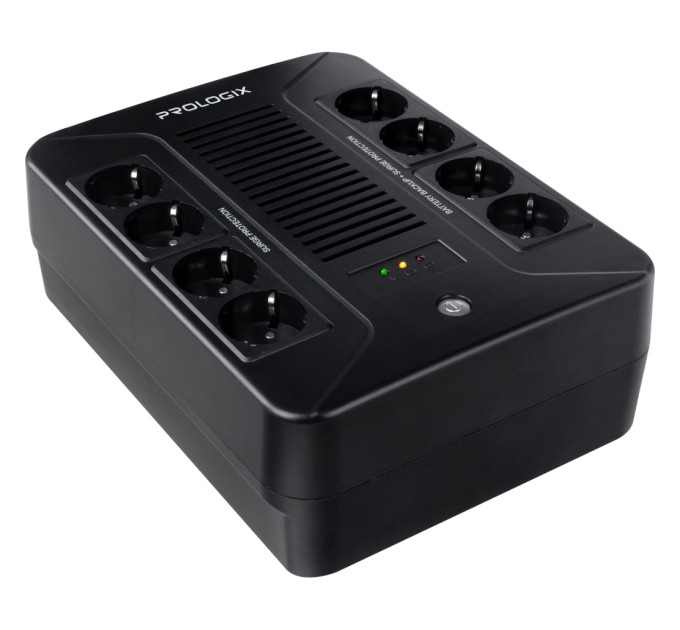 Пристрій безперебійного живлення Prologix 850VA 480W (PLP850VA8LED)