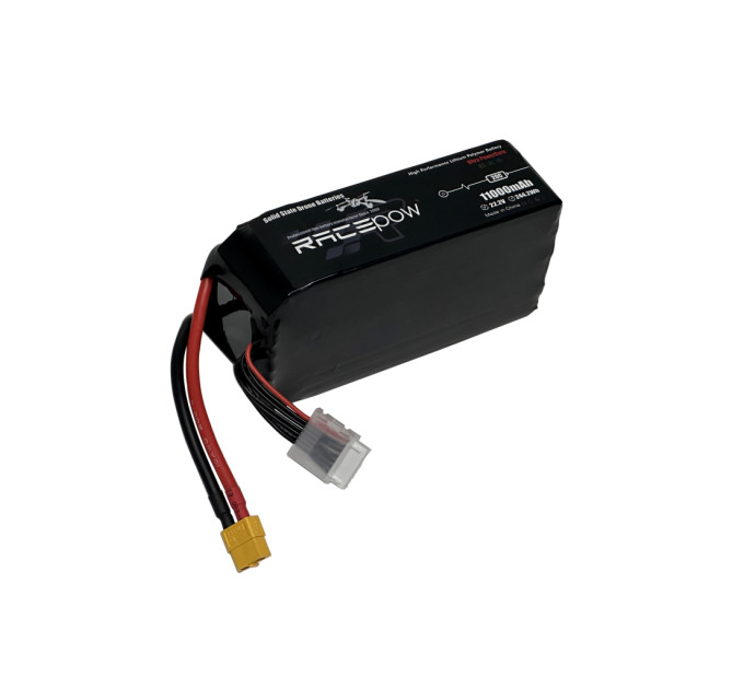 Акумуляторний блок RacePow Solid state Lipo 6s 11000mAh 20C XT60 (11000mAh-6s-20C)
