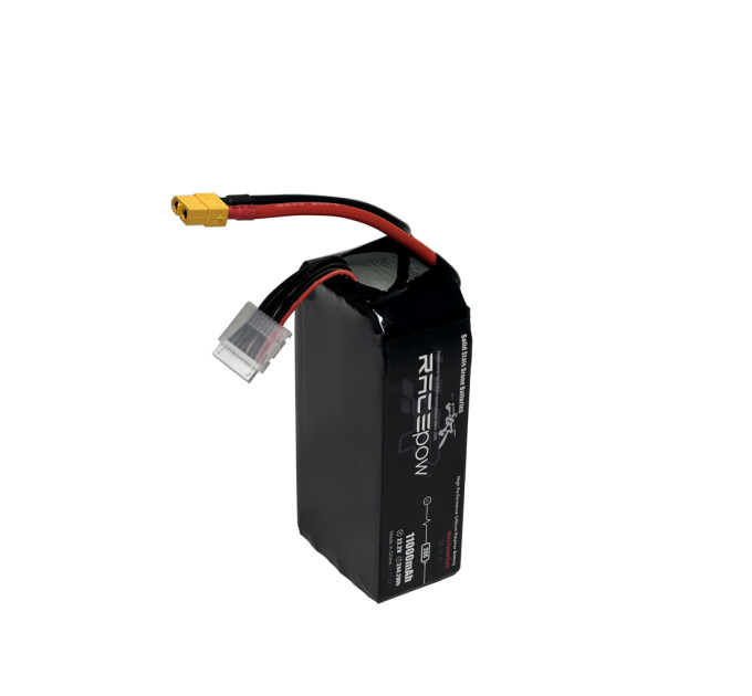 Акумуляторний блок RacePow Solid state Lipo 6s 11000mAh 20C XT60 (11000mAh-6s-20C)