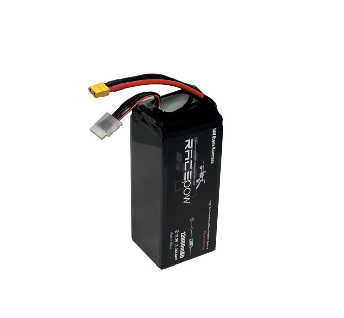 Акумуляторний блок RacePow Lipo 6s 12000mAh 60C XT60 (12000mAh-6s-60C)