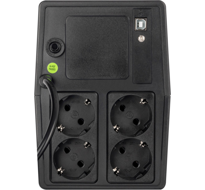 Пристрій безперебійного живлення Prologix 1000VA 600W USB (PLPU1000VA4LED)