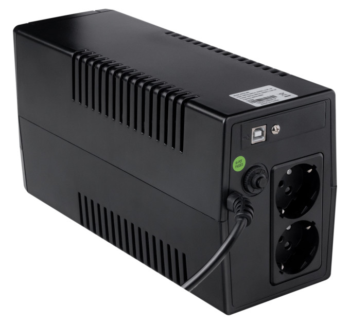 Пристрій безперебійного живлення Prologix 800 480W USB (PLPU800VA2LED)