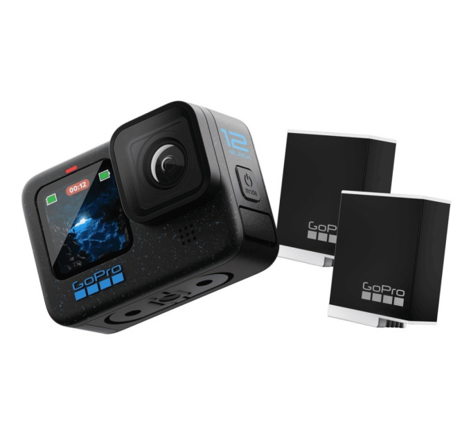 Екшн-камера GoPro HERO12 Black + Enduro + Head Strap + Handler Floating (CHDRB-121-RW)
