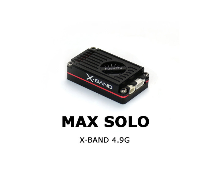 Відеопередавач (VTX) RushFPV Max Solo 2.5W XBAND 4.9G (DA30)