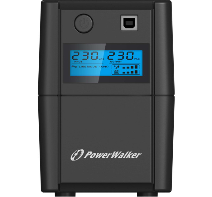 Пристрій безперебійного живлення PowerWalker Basic VI 850 SHL (10120096)