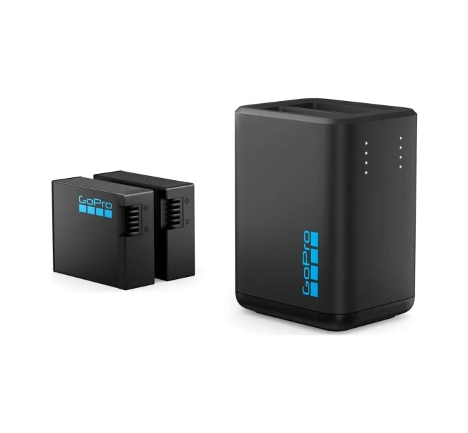 Аксесуар до екшн-камер GoPro подвійний зарядний пристрій Dual Battery Charger (HERO13 Black) (AEDBD-201-EU)