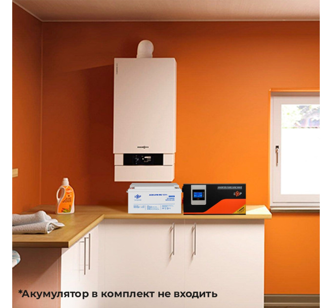 Пристрій безперебійного живлення LogicPower LPM- PSW-4500VA, 3000W, MPPT (30289)