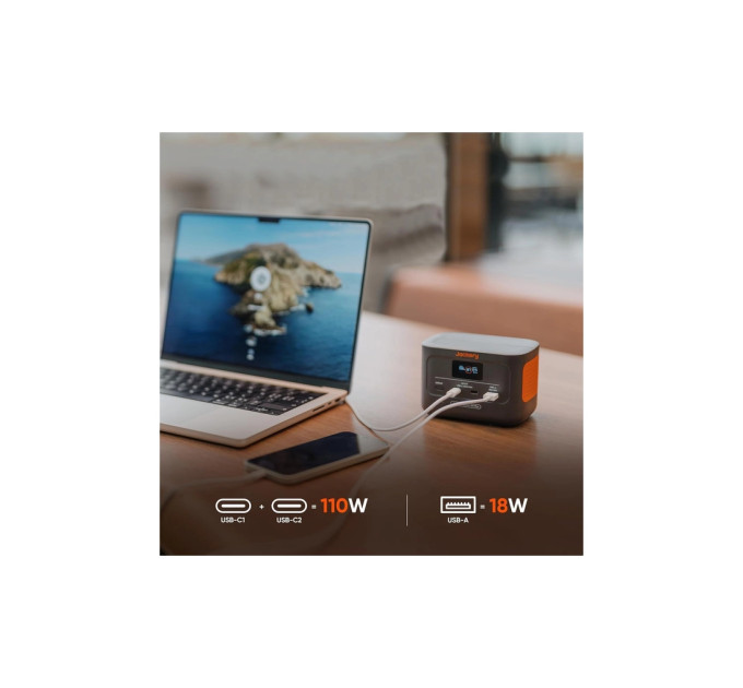 Зарядна станція Jackery Explorer 100 Plus 99.2Ah (Explorer-100PLS)