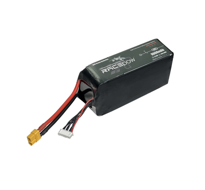 Акумуляторний блок RacePow 9000mAh 6S2P 22.8V 80C (9000mAh-6S2P-80C)