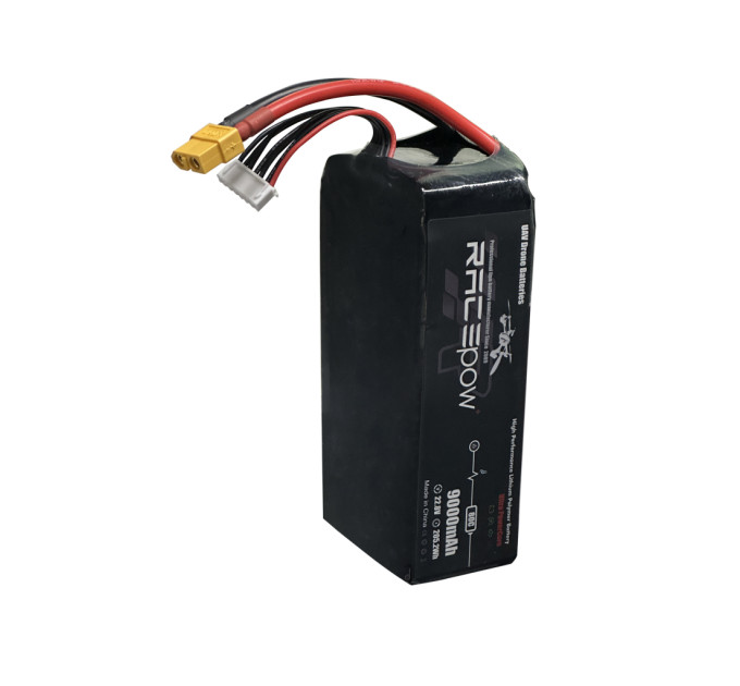 Акумуляторний блок RacePow 9000mAh 6S2P 22.8V 80C (9000mAh-6S2P-80C)