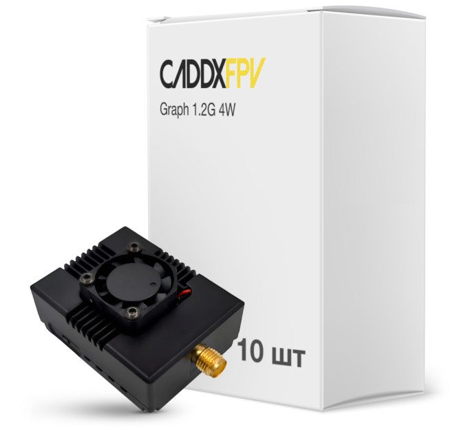 Відеопередавач (VTX) CADDXFPV Graph 1.2G 4W упаковка 10шт (C0PJ-TC006BOX)