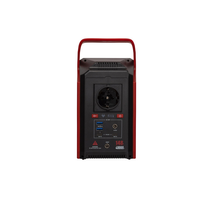 Зарядна станція PowerPlant PP-425 40000mAh, PD 30W, AC 200W (PB931415)