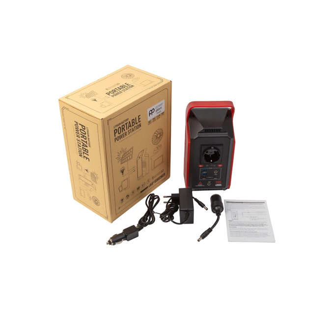 Зарядна станція PowerPlant PP-425 40000mAh, PD 30W, AC 200W (PB931415)