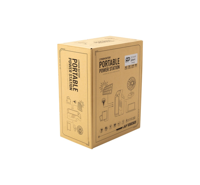 Зарядна станція PowerPlant PP-425 40000mAh, PD 30W, AC 200W (PB931415)