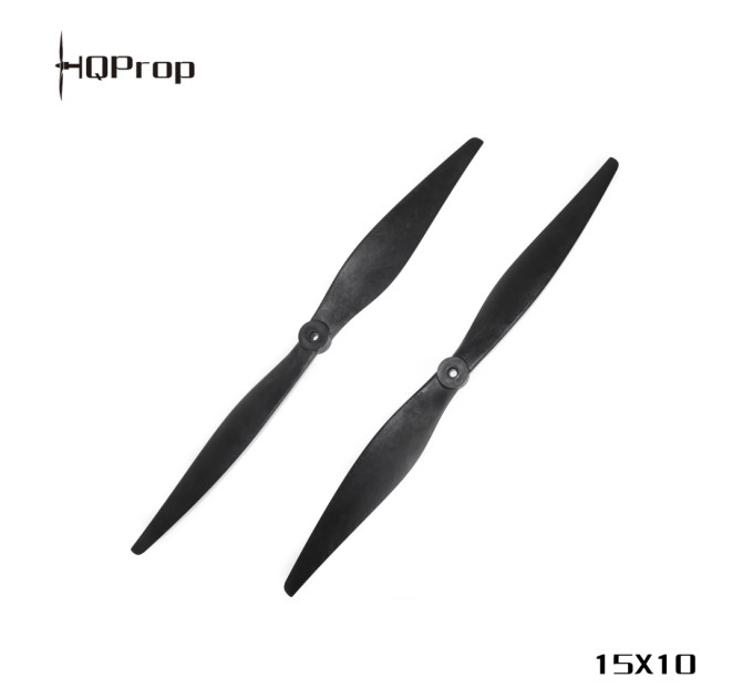 Пропелер для дрона HQProp 15x10 CCW Black-Glass Fiber Reinforced Nylon (15X10-GRN)
