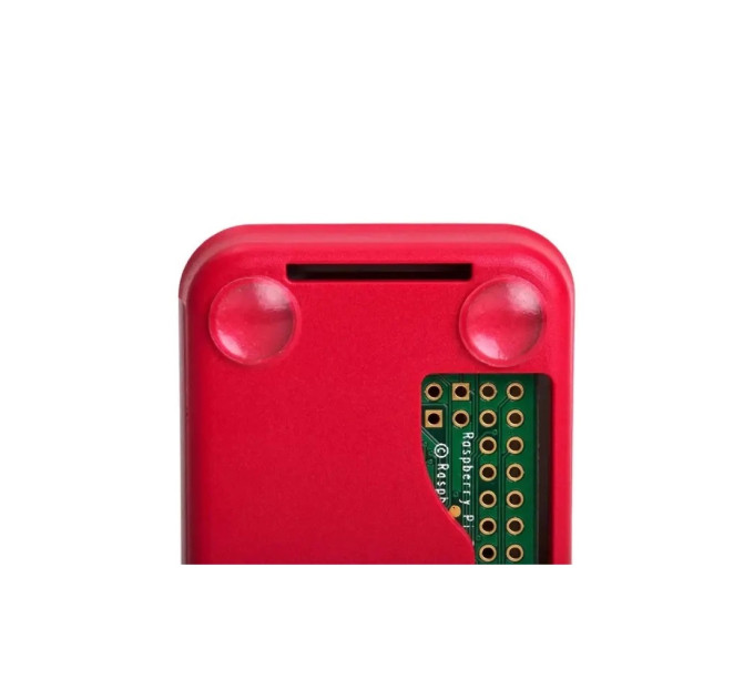 Корпус для Мікро ПК Raspberry Pi Корпус для Raspberry Pi Zero/Zero2, офіційний червоно-білий (SC0049) (SC0049)
