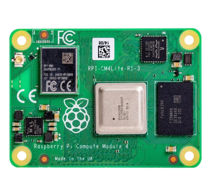 Додаткове обладнання до промислового ПК Raspberry Pi Комп''ютерний модуль Raspberry Pi Compute Module 4 (1GB) CM4001000 (SC0695)