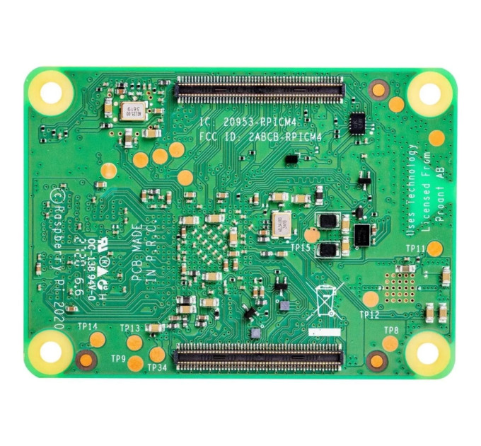 Додаткове обладнання до промислового ПК Raspberry Pi Комп''ютерний модуль Raspberry Pi Compute Module 4 (1GB) CM4001000 (SC0695)