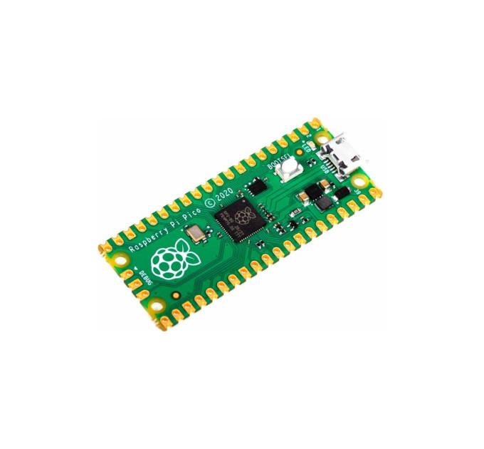 Додаткове обладнання для Мікро ПК Raspberry Pi Мікроконтролер Raspberry Pi Pico (SC0915) (SC0915)