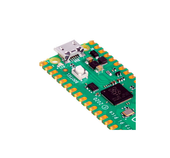 Додаткове обладнання для Мікро ПК Raspberry Pi Мікроконтролер Raspberry Pi Pico (SC0915) (SC0915)