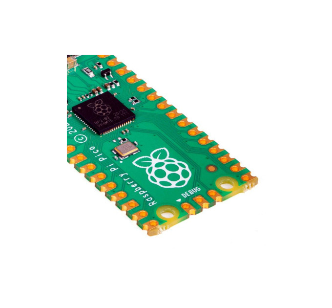 Додаткове обладнання для Мікро ПК Raspberry Pi Мікроконтролер Raspberry Pi Pico (SC0915) (SC0915)