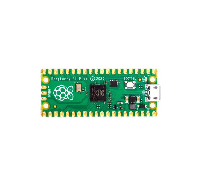 Додаткове обладнання для Мікро ПК Raspberry Pi Мікроконтролер Raspberry Pi Pico (SC0915) (SC0915)